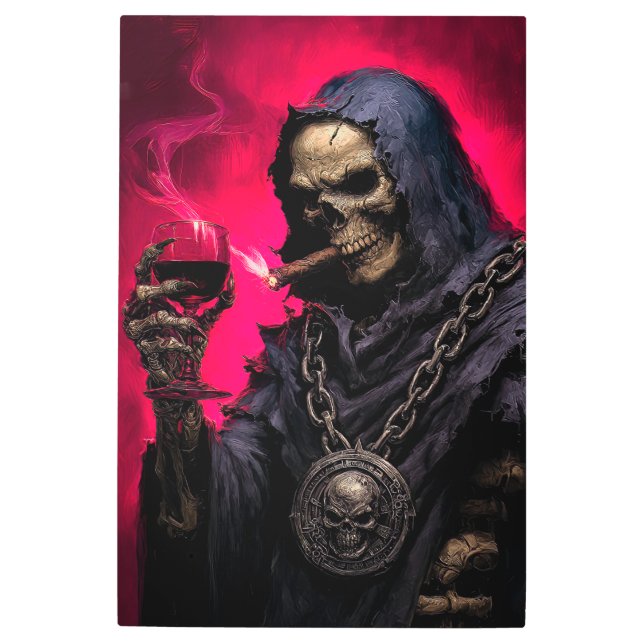 Impresión En Metal Grim Reaper: Cheers to the End (Anverso)