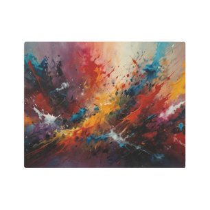 Impresión En Metal Guerreros del fútbol