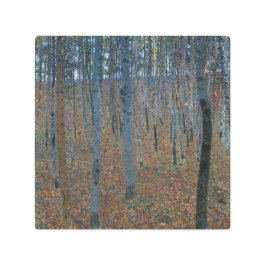 Impresión En Metal Gustav Klimt-Beech Grove