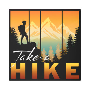 Impresión En Metal Hacer Una Senderismo