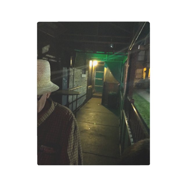 Impresión En Metal Hallway Incognito (Anverso)