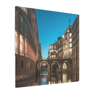 Impresión En Metal Hamburg Ellerntorsbrücke