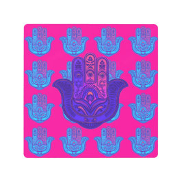 Impresión En Metal Hamsa