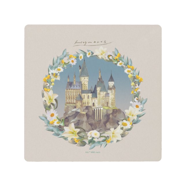 IMPRESIÓN EN METAL HARRY POTTER™ | CASTILLO HOGWARTS™ (Anverso)