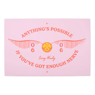 Impresión En Metal HARRY POTTER™   Cualquier cosa posible