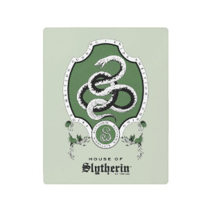 Impresión En Metal HARRY POTTER™   Delicate Sketch SLYTHERIN™ Crest