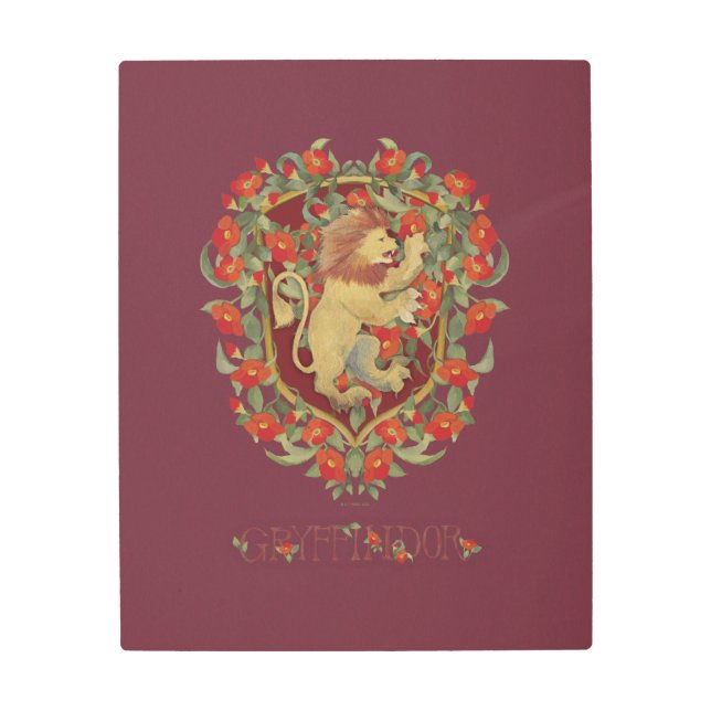 Impresión En Metal HARRY POTTER™ | Escudo GRYFFINDOR™ (Anverso)