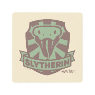 Impresión En Metal HARRY POTTER™   Escudo Summer Magic SLYTHERIN™