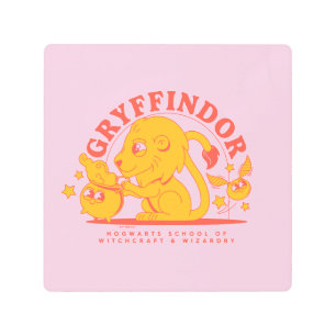 Impresión En Metal HARRY POTTER™   Escuela Cute GRYFFINDOR™ Hogwarts
