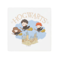 HARRY POTTER™, Hermione y Ron vuelan sobre HOGWART