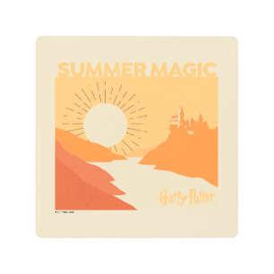 Impresión En Metal HARRY POTTER™   HOGWARTS™ Summer Magic