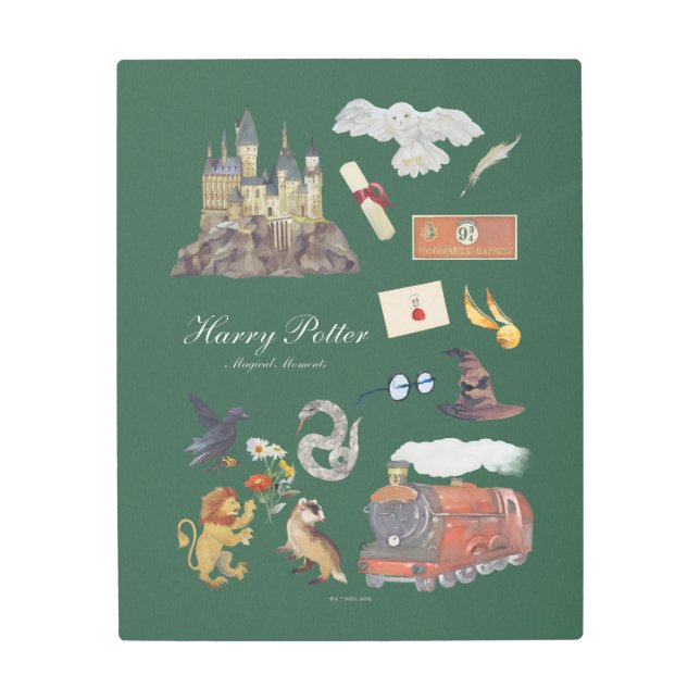 Impresión En Metal HARRY POTTER™ | Momentos mágicos (Anverso)