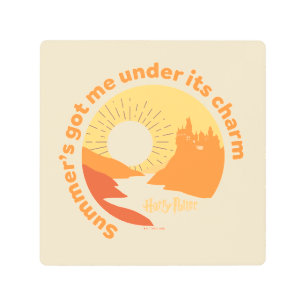 Impresión En Metal HARRY POTTER™   Summer Magic HOGWARTS™ Castle