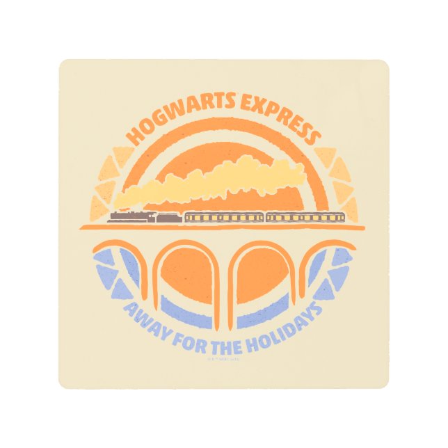 Impresión En Metal HARRY POTTER™ | Summer Magic HOGWARTS™ Express (Anverso)