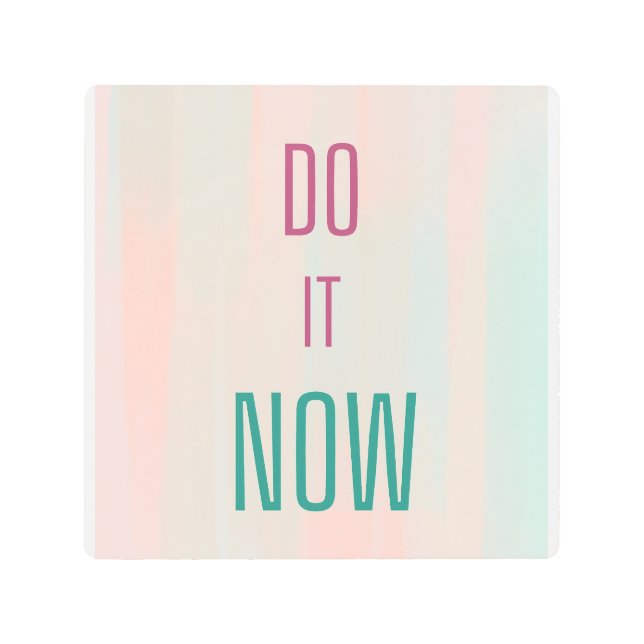 Impresión En Metal Hazlo ahora (Anverso)