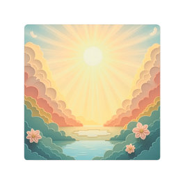 Impresión En Metal Heaven Is Waiting - To Honor A Loved One