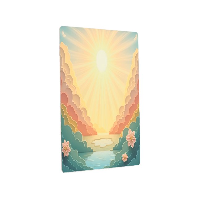 Impresión En Metal Heaven Is Waiting - To Honor A Loved One (3/4)