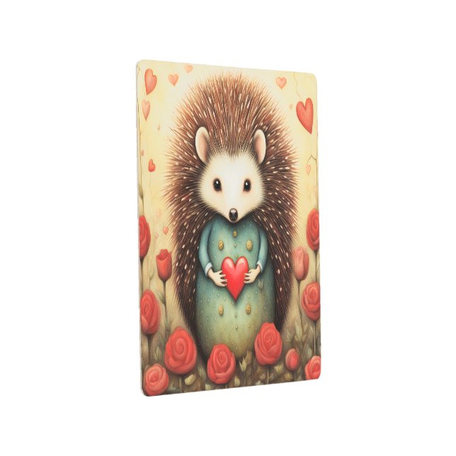 Impresión En Metal Hedgehog Love 2 (3/4)