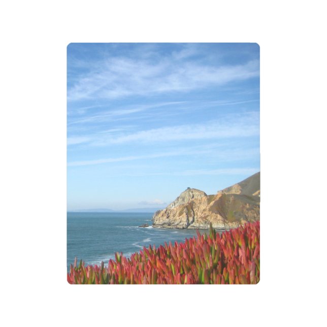 Impresión En Metal Hermosa costa de California (Anverso)