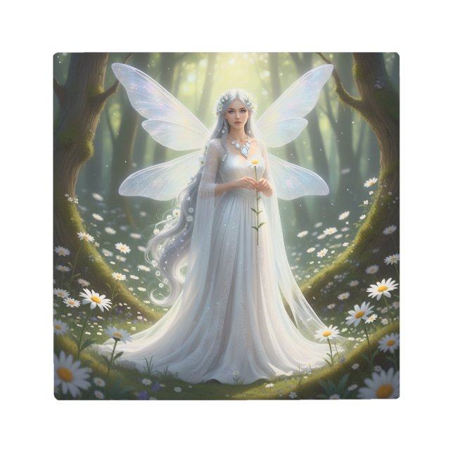 Impresión En Metal Hermosa fábrica de diamantes de abril (Anverso)