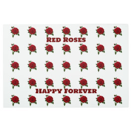 Impresión En Metal Hermosa Imagen Rosa Roja Con Texto Personalizado