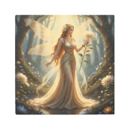 Impresión En Metal Hermoso Noviembre Fairy Topaz