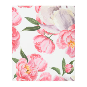 Impresión En Metal Hermosos Rosas