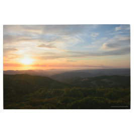 Impresión En Metal Hi Mountain Sunset