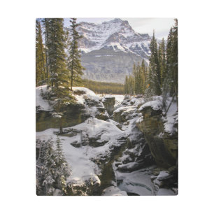 Impresión En Metal Hielo y nieve Parque nacional Jasper Alberta, Ca