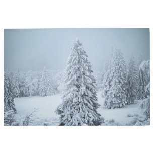 Impresión En Metal Hielo y nieve   Woodland, Alpes suizos