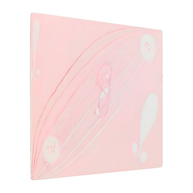 Impresión En Metal Hilma af Klint por The Eros Series, nr. 8 (Angulado)