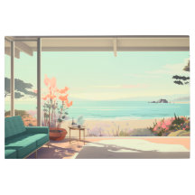 Hogar moderno de mediados de siglo