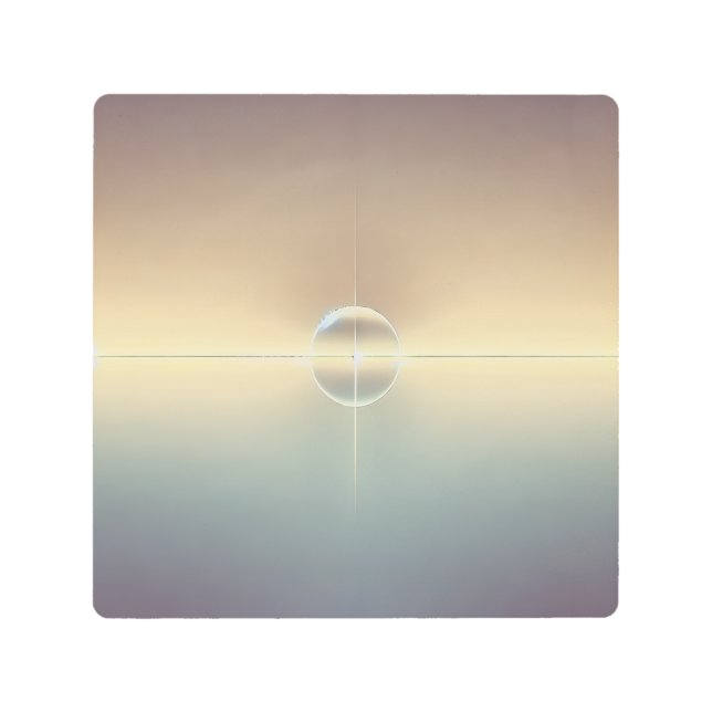 Impresión En Metal Holding The Line (Anverso)