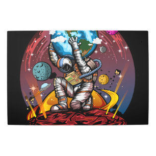 Impresión En Metal Hombre del espacio de Atlas