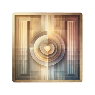 Impresión En Metal Home of the Heart