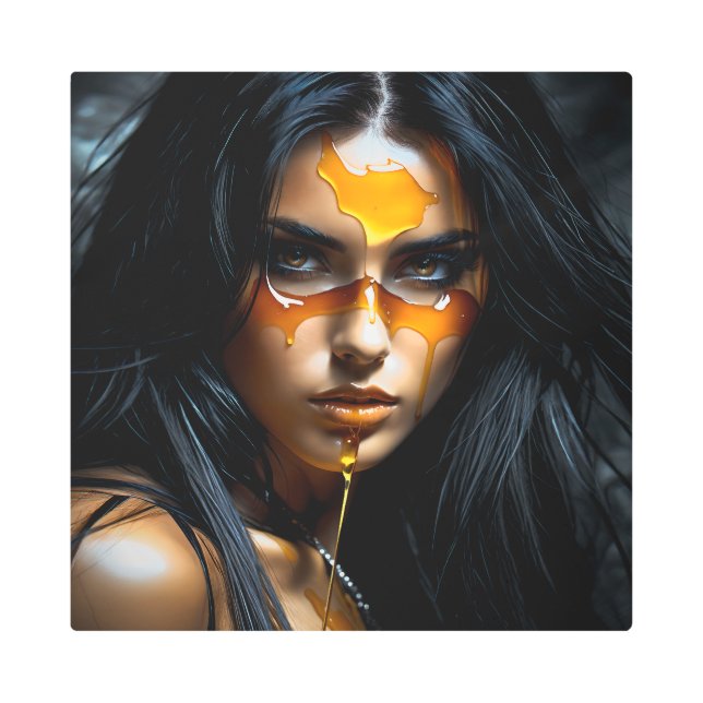 Impresión En Metal Honey 18 (Anverso)