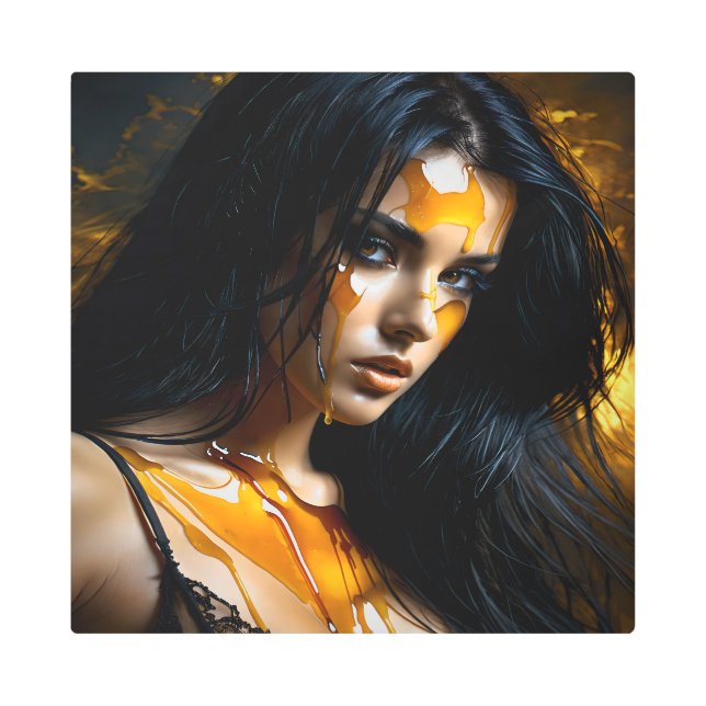 Impresión En Metal Honey 40 (Anverso)