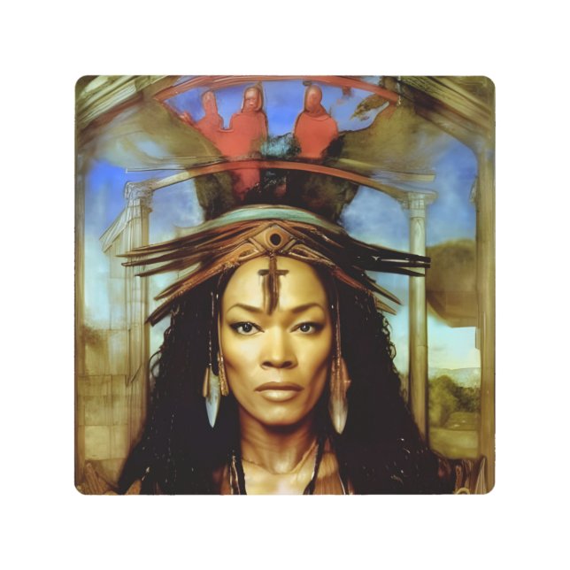 Impresión En Metal Hoodoo Priestess (Anverso)