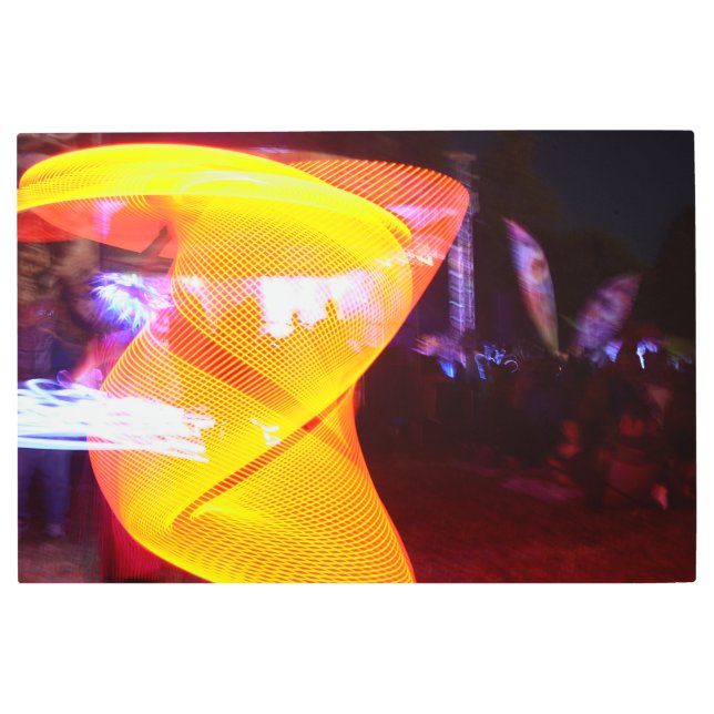 Impresión En Metal Hula hoop Poi twirler (Anverso)