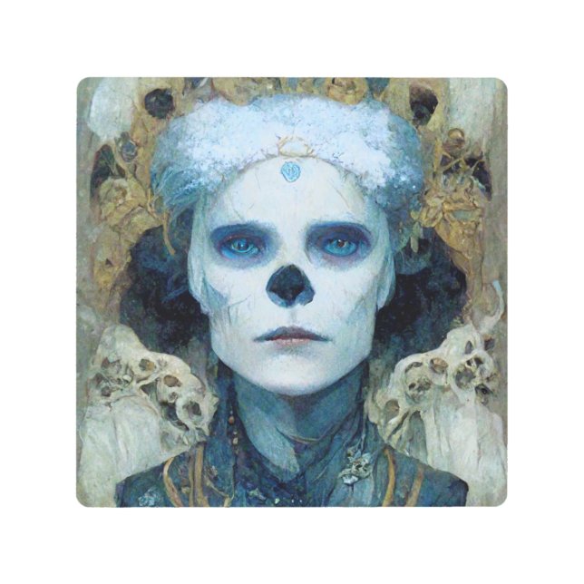 Impresión En Metal Ice Witch 3 Fantasy Sci-Fi (Anverso)