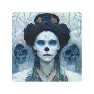 Impresión En Metal Ice Witch 5 Fantasy Sci-Fi