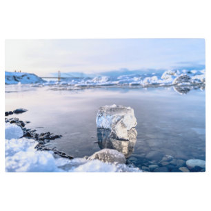 Impresión En Metal Iceberg viaja al mar