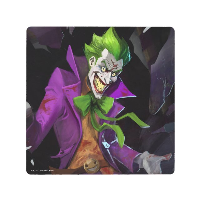 Impresión En Metal Ilustracion de bromista de crisis infinita (Anverso)