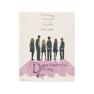 Impresión En Metal Ilustracion del Ejército de Dumbledore