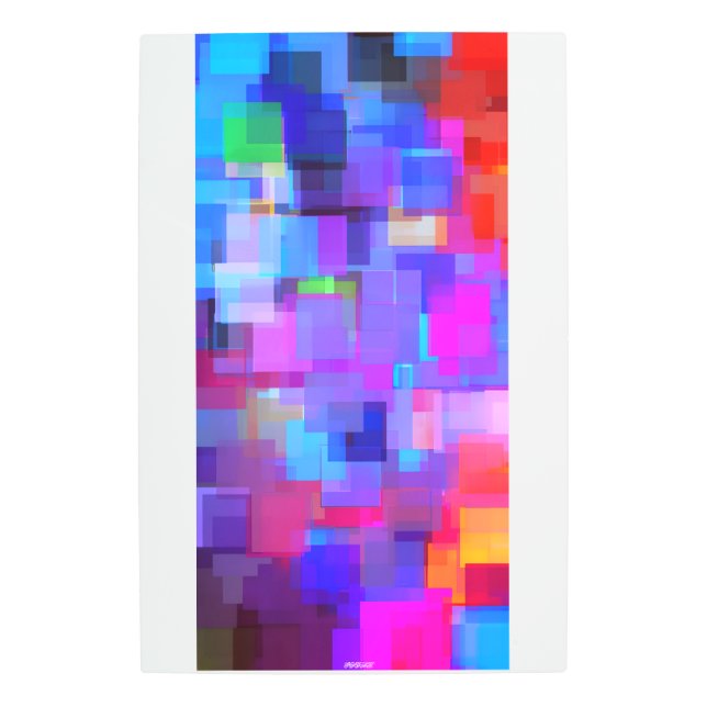 IMPRESIÓN EN METAL I'M HAPPY (Anverso)