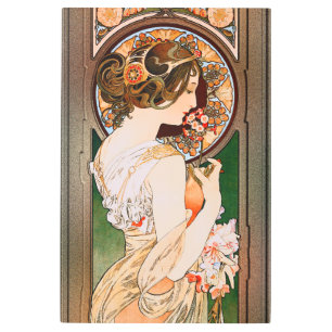 Impresión En Metal Imagen de Alphonse Mucha