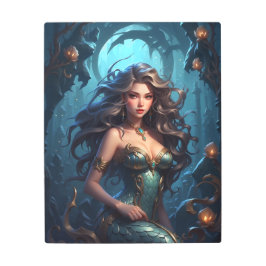 Impresión En Metal Impresionante diseño de Sirena