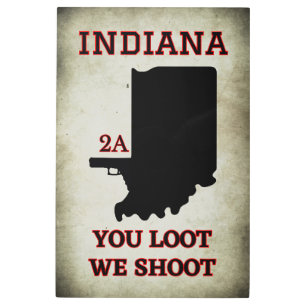 Impresión En Metal Indiana: Defiende tu segundo Rótulo Metalizado de