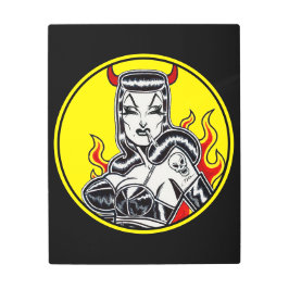 Impresión En Metal Infierno en los talones