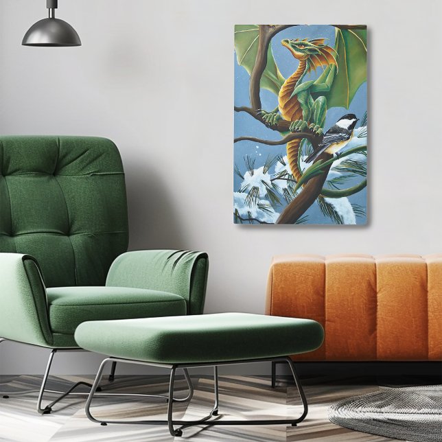 Impresión En Metal Invierno del Dragón Verde (Subido por el creador)